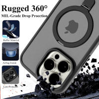 Funda de Teléfono Móvil Magnética con Soporte de Anillo Transparente, Protector Incluido, Para Modelos de iPhone Accesorios de Electrónica - details 4