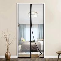 Cortinas antimosquitos para puertas, mosquitera magnética para puerta y ventana, malla de cierre automático para cocina y sala de estar - details 7