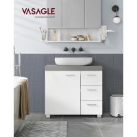 Mueble Bajo Lavabo Armario de Baño con 3 Cajones Diseño Trasero con 2 Compartimentos - details 33