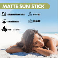 Protector solar en barra mate Protector UV Acreto antioxidante Control de aceite blanqueamiento hidratante 18g - details 5