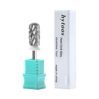 HYTOOS 5XC broca de seguridad para uñas acrílicas, broca de carburo de barril superior redondeado para uñas, removedor de Gel grueso, accesorios de manicura - details 6