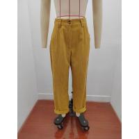 Pantalones holgados de pana de pierna recta para mujer, pantalón liso, Original, cómodo, elástico, coreano, Otoño e Invierno - details 6