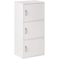 Estantería con 3 Repisas en Madera MDF Color Blanco - details 0