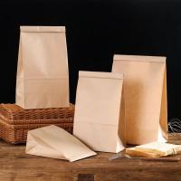 Bolsa de papel Kraft desechable para embalaje de alimentos, bolsas de película resistente al aceite, para hornear y llevar, 10/20/50 piezas - details 3
