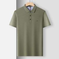 Polo versátil de algodón para hombre, camiseta informal a la moda, Top bordado transpirable y cómodo, novedad de 2025 - details 7