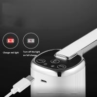 Dispensador de enfriador de agua eléctrico con carga tipo C, bomba de botella de agua portátil plegable de bajo ruido, botón táctil, bombeo más rápido - details 0