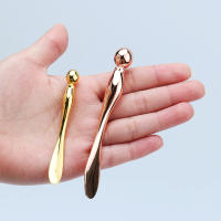 Herramienta de Cuidado Facial Barra de Masaje de Cara de Metal Anti Arrugas Aplicador de Crema para los Ojos Mezclador de Mascaras Spatula y Escoop - details 4