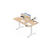 140x70 cm mesa elevadora de altura ajustable ergonómica robusta y fácil de instalar escritorio de computadora diseño moderno estilo industrial - details 6