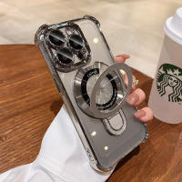 Funda de lujo con soporte magnético para iPhone A prueba de golpes, compatible con Magsafe - details 5