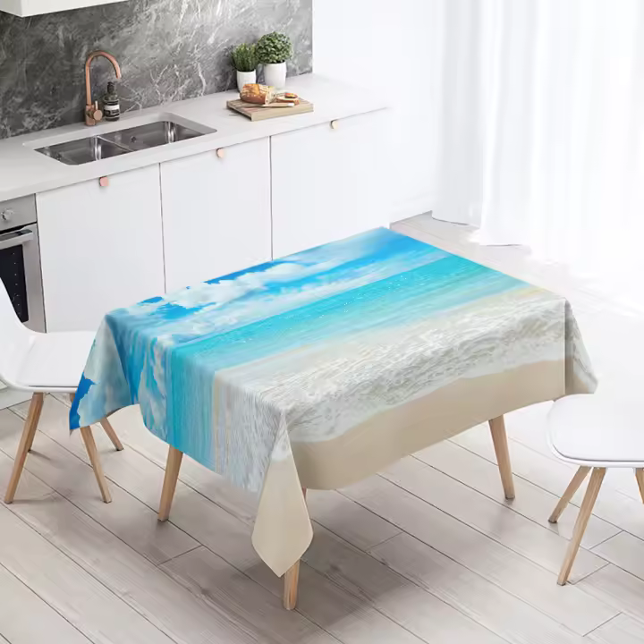 Mantel de Playa Impermeable Resistente a Manchas Ideal para Picnic, Camping, Restaurantes - 1