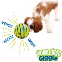Pelota Interactiva para Mascotas Wobble Wag Giggle Glow Sonidos de Risas al Rollo o Agitado - details 4