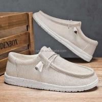 Nuevos zapatos casuales de marca de moda de gran tamaño 14us de lona modernos de alta calidad para hombres precio bajo 39-47 #   Cesta de compras - details 5