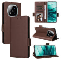 Flip para Redmi Note 14 Pro+ 5G Funda de cuero para teléfono Protección de cuerpo completo [Bloqueo RFID] Funda tipo billetera - details 3