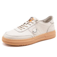 Xiaobai zapatos de hombre 2025 nueva superficie de cuero de verano deportes suela suave transpirable No. 1 zapatos de junta casual zapatos de cuero de los hombres. - details 24