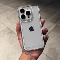 Fundas Premium Ultrafina Transparente de TPU para modelos de iPhone 16, 15, 14, 13, 12, 11, XS, XR, X, 7, 8 Plus, Pro Max y SE. - details 1