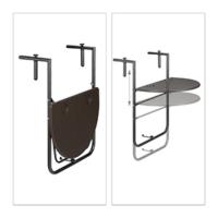 mesa plegable barandilla
