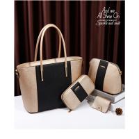 Bolsos de moda para Mujer, bolsos de Madre e hijo, bolsos de Palmo oblicuo portátiles, Conjunto de Cuatro piezas de gran capacidad - details 4