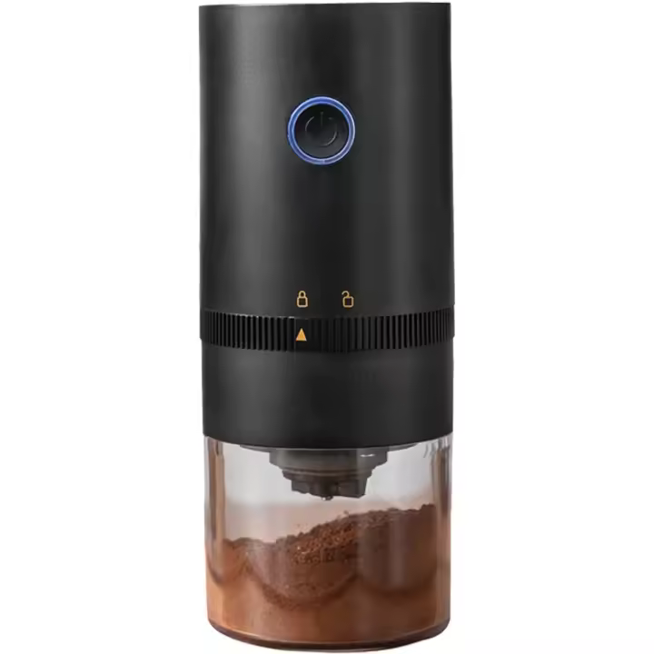 Molinillo de café eléctrico, molinillo de café recargable, molinillo de café compacto, molinillo de café Manual portátil, molinillos de café expreso para el hogar y la Oficina - 1