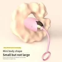 Masajeador de masturbación de clítoris femenino con control remoto impermeable, carga de huevo saltarín inalámbrico - details 1