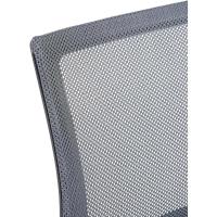 Cantilever Eureka I Silla de Oficina Moderna con Reposabrazos y Sin Ruedas, Color:Gris - details 4