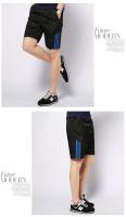 Pantalones cortos deportivos para correr y Fitness para hombre, calzoncillos grandes de secado rápido, informales, finos, de cinco cuartos, para verano - details 7