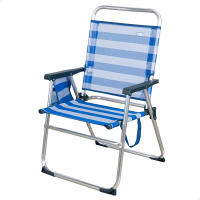 Silla plegable fija aluminio Aktive Beach, Silla de playa fija, Silla fija para playa, Silla de playa plegable - details 5