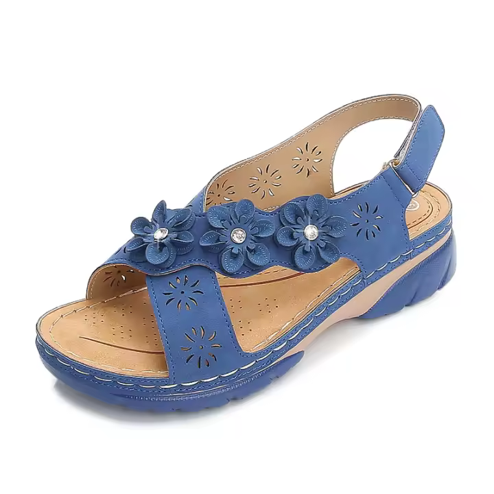 Sandalias planas de mujer de moda de verano. - 1