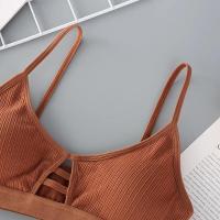 Nuevo Sujetador deportivo de algodón para mujer, Top, ropa interior femenina sin costuras, sujetador de tubo, Bralette inalámbrico, lencería Sexy sin aros - details 12