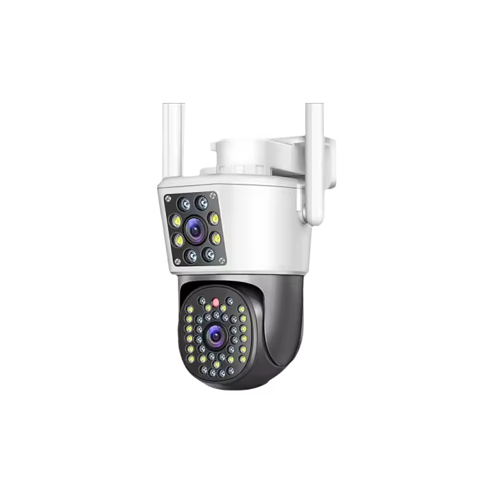 Cámara PTZ Wifi 4K 8MP Dual Lente Vigilancia CCTV IP Visión Nocturna Inteligencia Artificial Rastreo Automático Exterior - 1