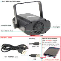 ESHINY Remote MINI R&G Laser 32 Patterns Projector DJ Dance Disco Bar Family Party Xmas Stage Lighting Effect Light Show N7T165 - details 17