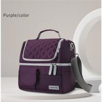 Nueva bolsa de almuerzo bolsa de viaje portátil oblicua span multifunción de gran capacidad aislamiento térmico bolsa de almuerzo impermeable bolsa de picnic - details 10