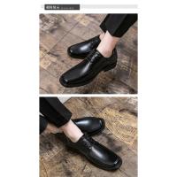 Zapatos De Tela Genuina Para Hombre 2024 Zapatos Sociales De Moda Zapatillas De Cuero Original Loafers Slip Resistente Al Desgaste Para Primavera/Otoño - details 3