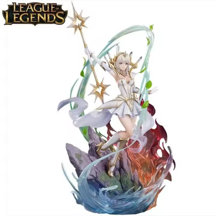 GSC League of Legends The Night Hunter Shauna Vayne figura de Anime PVC muñecas coleccionables en miniatura ornamento - 1