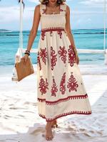 Vestido Largo de Verano de Rayas Moda de Playa para Mujeres Nuevo en 2025 - details 15