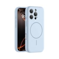 Funda Plana de Silicona Magnética para iPhone Max Apple 16 15 14 Pro N52 con Imanes Fuertes, Diseño de Sensación de Piel, Anti-Manchas y Anti-Huellas. - details 7