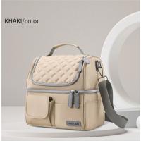 Nueva bolsa de almuerzo bolsa de viaje portátil oblicua span multifunción de gran capacidad aislamiento térmico bolsa de almuerzo impermeable bolsa de picnic - details 14