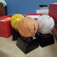 Trofeo pequeño de juego de baloncesto, oro, plata, cobre, 14cm, decoración conmemorativa de baloncesto, grabado gratis - details 18