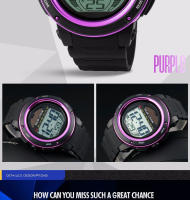 Reloj de Pulsera Deportivo al Aire Libre SKMEI para Hombres Correa de PU Solar Cronógrafo Alarma 5Bar Impermeable Digital Reloj Hombre 1096 con Material de Banda de Cuero Vegetal - details 16