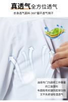 Ropa de trabajo de Star Hotel, Chef ejecutivo, maestro de cocina, uniforme de alta gama para hornear, Chef de banquete de alta gama West Point - details 2