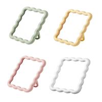 Espejo de Maquillaje Plegable y Portátil Color Sólido Compacto para Estudiantes Belleza Esencial - details 4