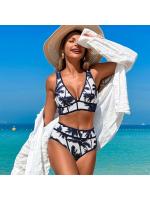 Nuevo traje de baño 2025, bikini con borde de tracción, traje de baño dividido deportivo para mujer - details 7
