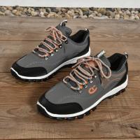 Zapatillas de deporte informales de tendencia para hombre, zapatos cómodos con plataforma para exteriores, zapatillas de viaje ligeras para senderismo, talla 48, zapato Masculino - details 8