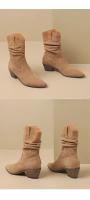 Nuevas botas occidentales británicas de tacón medio - details 12