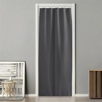 RYB HOME-Juego de cortina de techo opaca para puerta, montaje deslizante, Partición de habitación para puerta francesa - details 1