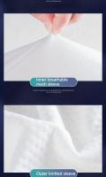 Almohadas de látex Natural para dormir de lado, espalda y estómago, alivio del dolor de cuello - details 7