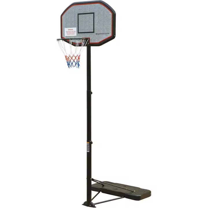 Baloncesto portátil Ajustable en Altura con Tablero de Impacto Altura Oficial - 1