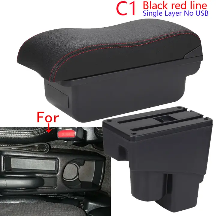 Accesorio de Retrofit para Honda Fit Jazz 1 2003-2007: Taburete de Coche Sencillo y Práctico para Almacenamiento - 1
