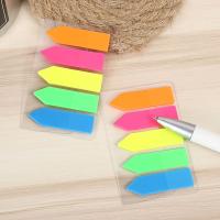 Tira adhesiva de flecha, Bloc de notas, planificador, pegatinas de papel, notas fluorescentes, marcadores - details 7