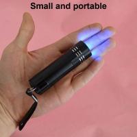 Mini Linterna UV Portátil para Senderismo, 9 Luces LED Negras, 50LM, 395nm, Herramienta de Iluminación. - details 1