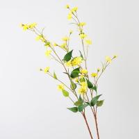 Flor de Hieracium Artificial de 100cm, hermosa y elegante simulación de ramas de sauce de nieve, flor falsa de tacto Real hecha a mano - details 1